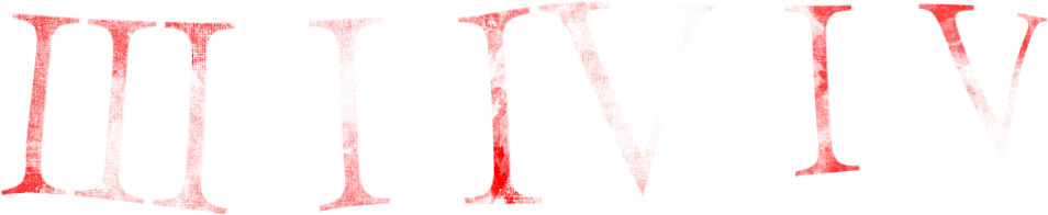 Numerals-III-I-IV-IV