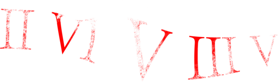 Numerals-II-VI-V-III-V